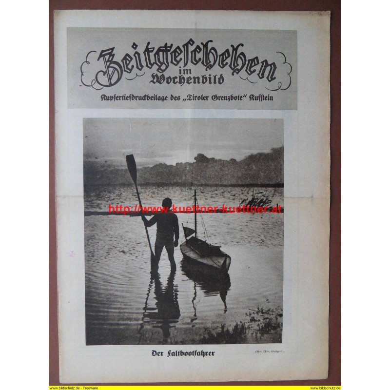 Zeitgeschehen im Wochenbild / Kupfertiefdruckbeilage Nr. 30 / 1929 Zeitgeschehen im Wochenbild / Kupfertiefdruckbeilage Nr. 30 / 1929