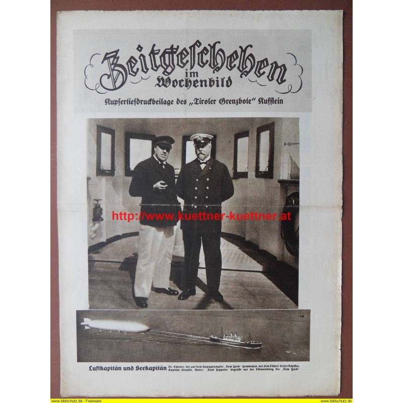 Zeitgeschehen im Wochenbild / Kupfertiefdruckbeilage Nr. 39 / 1929 Zeitgeschehen im Wochenbild / Kupfertiefdruckbeilage Nr. 39 / 1929