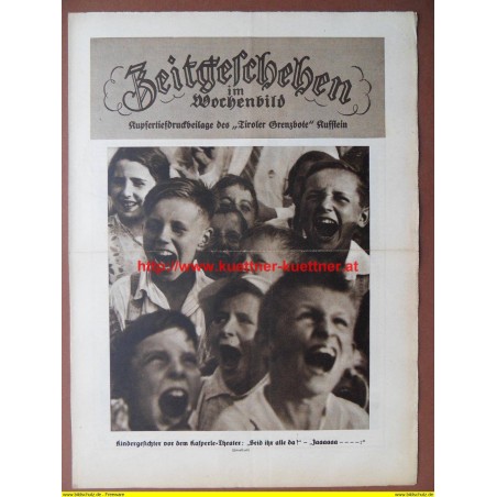 Zeitgeschehen im Wochenbild / Kupfertiefdruckbeilage Nr. 44 / 1929