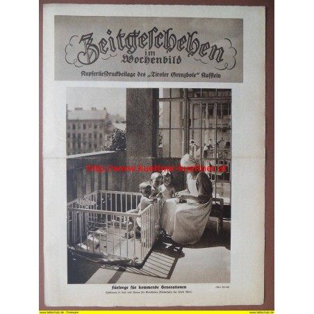 Zeitgeschehen im Wochenbild / Kupfertiefdruckbeilage Nr. 45 / 1929