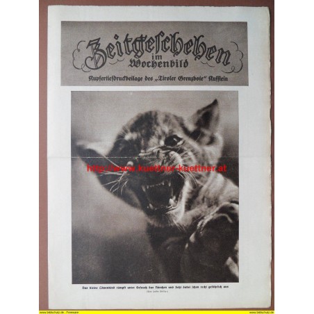 Zeitgeschehen im Wochenbild / Kupfertiefdruckbeilage Nr. 49 / 1929