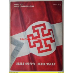 Wir bauen auf. Juli 1934- Juli 1937 -  Heft 12 