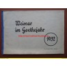 Weimar im Goethejahr 1932 von Richard Steeger 