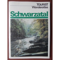 Tourist Wanderatlas - Schwarzatal - 1980 (TH) 
