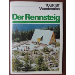 Tourist Wanderatlas - Der Rennsteig  - 1978 (TH) 