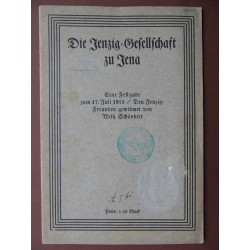 Die Jenzing-Gesellschaft zu Jena - 1921 (TH)  