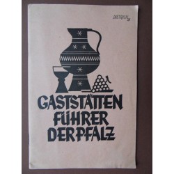 Gaststättenführer der Pfalz - 1929 (RP) 