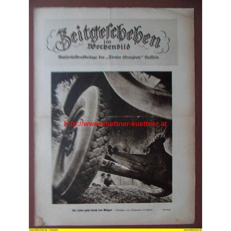 Zeitgeschehen im Wochenbild / Kupfertiefdruckbeilage Nr. 26 / 1929 Zeitgeschehen im Wochenbild / Kupfertiefdruckbeilage Nr. 26 / 1929
