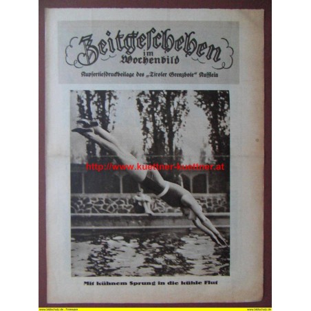 Zeitgeschehen im Wochenbild / Kupfertiefdruckbeilage Nr. 26 / 1929
