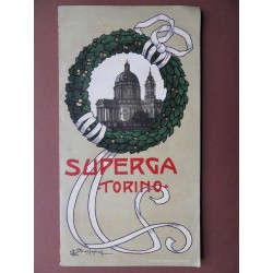 Reiseführer Superga Torino - Basilica della Natività di Maria Vergine (1904) 