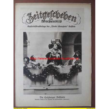 Zeitgeschehen im Wochenbild / Kupfertiefdruckbeilage Nr. 34 / 1928