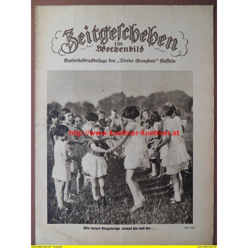 Zeitgeschehen im Wochenbild / Kupfertiefdruckbeilage Nr. 17 / 1930 Zeitgeschehen im Wochenbild / Kupfertiefdruckbeilage Nr. 17 / 1930