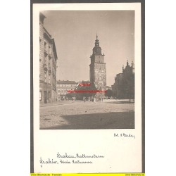 AK - Krakow - Krakau -  Rathausturm (Polen) 