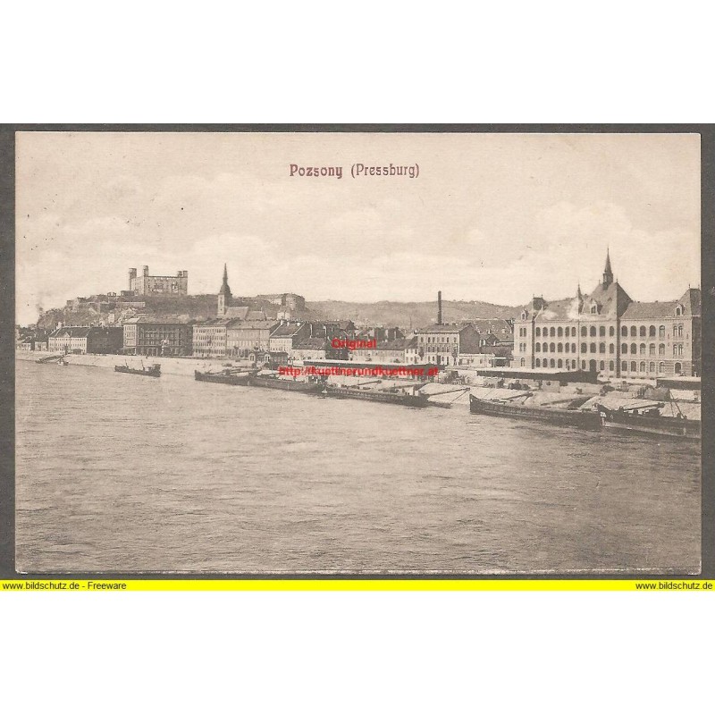 AK - Pozsony - Pressburg - 1911