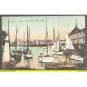 AK - Anvers - Le Bassin des Yachts a Ste. Anne (Belgien) 