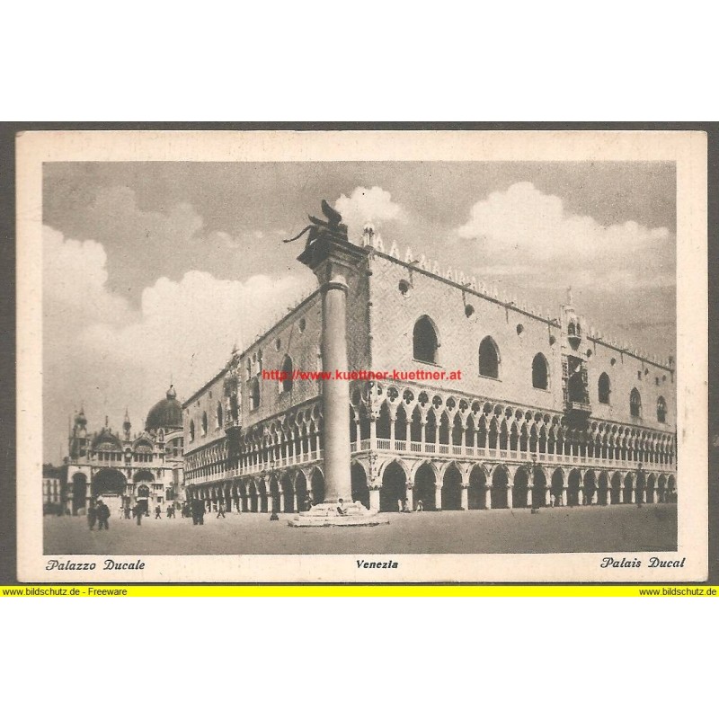 AK - Venezia - Palazzo Ducale - Palais Ducal (Italien) 
