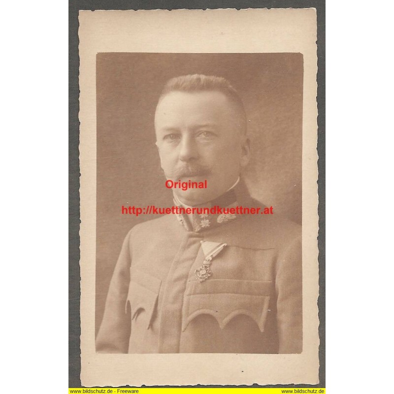 K.u.k Foto - Hoher Beamter mit Franz Josef Orden