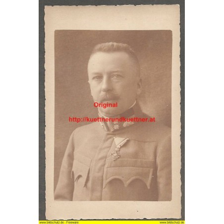 K.u.k Foto - Hoher Beamter mit Franz Josef Orden