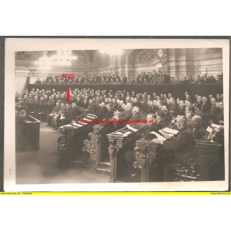 Foto - NÖ-Landtag mit Leopold Figl