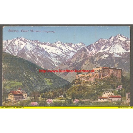 AK - Merano - Castel Verrucca - Fragsburg (Italien) 