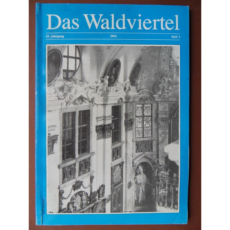Das Waldviertel Heft 3 - 1994 Das Waldviertel Heft 3 - 1994
