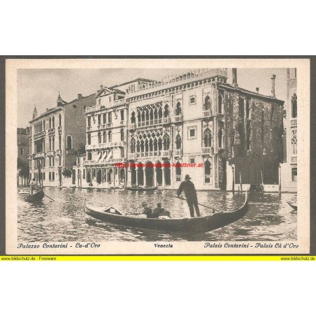 AK - Venezia - Palazzo Contarini - Ca-d'Oro (Italien) 
