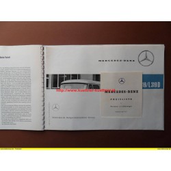 Prospekt / Katalog / Mercedes Benz L319 / L319D - 60er Jahre