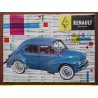 Prospekt - Renault 4 CV Standard und Luxe - 50er Jahre