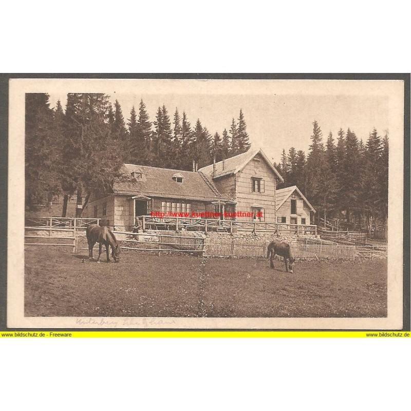 AK - Unterberg Schutzhaus