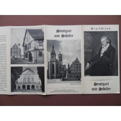 Prospekt Stuttgart und Schiller - 1934