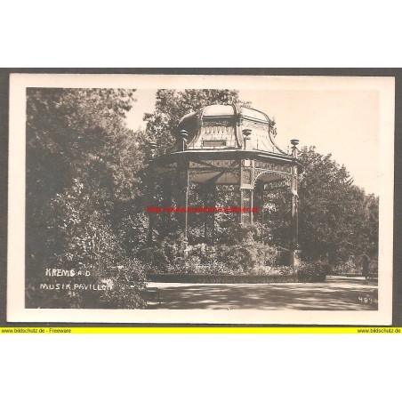 AK - Krems - Musikpavillon - Stadtpark