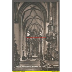 AK - Krems, Piaristenkirche - Langhaus und Chor