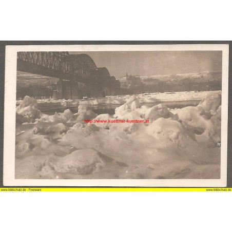 AK - Eisstoss in Krems im Februar 1929 - Donaubrücke - 81699