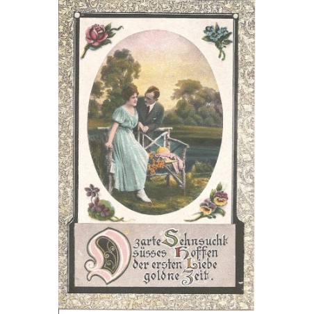 AK - O zarte Sehnsucht süsses Hoffen 1920