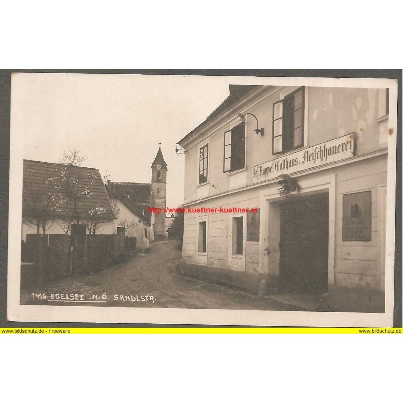 AK - Egelsee - Sandlstraße - Gasthaus - 1930 (NÖ) 