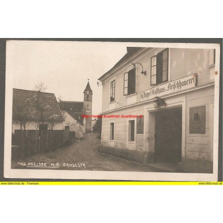 AK - Egelsee - Sandlstraße - Gasthaus - 1930 (NÖ) 
