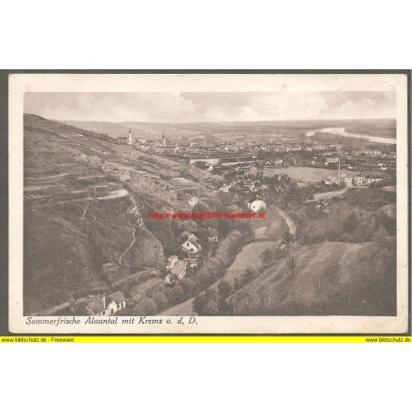 AK - Sommerfrische Alauntal mit Krems a. d. D. - 1928