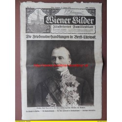Wiener Bilder / Illustriertes Familienblatt / Ottokar Graf Czernin / 13. Jänner  1918
