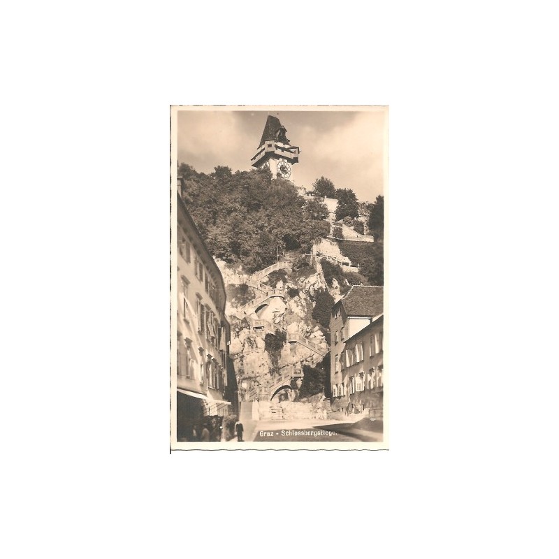 AK - Graz - Schlossbergstiege 1943