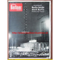 Illustrierte Berliner Zeitschrift Nr. 6 - 10. Februar 1962 - Sonderheft