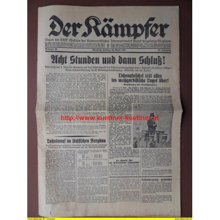 Der Kämpfer - 22. April 1927