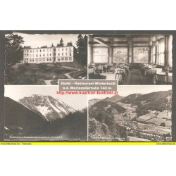 AK - Hotel - Restaurant Winterbach a. d. Mariazellerbahn