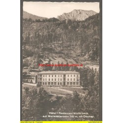 AK - Hotel - Restaurant Winterbach a. d. Mariazellerbahn mit Ötscher