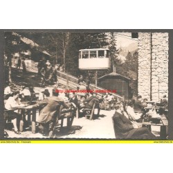 AK - Raxbahn - Garten des Talstations Gasthofes