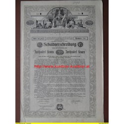 Investitions-Anlehen der k. k. reichs-Haupt- und Residenzstadt Wien Nr. 94 / 1902