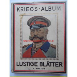 Kriegsalbum - Lustige Blätter - 4. Band 1916