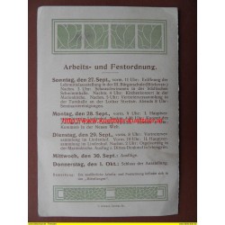 Teilnehmerkarte an der XV Hauptversammlung des sächsischen Lehrervereins Zwickau (1908)