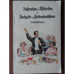 Ansprachen und Tischreden für Hochzeit (1934)