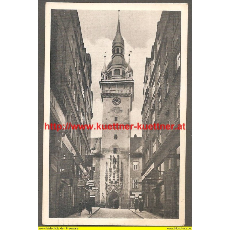AK - Brünn - Brno Rathausturm - 1939