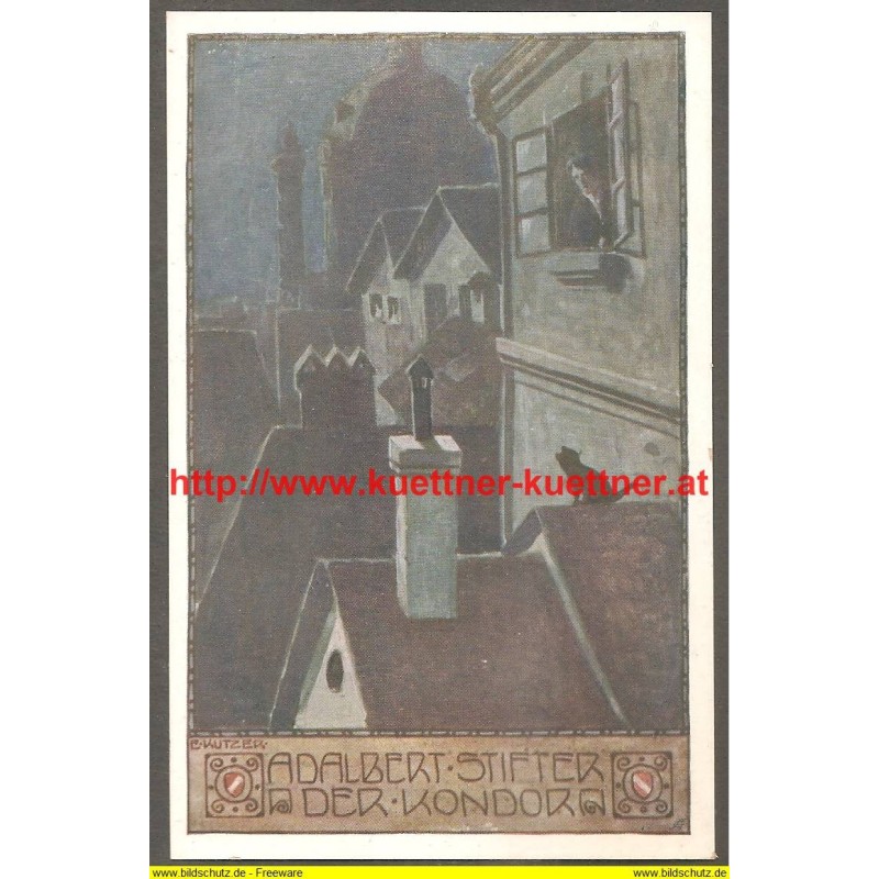 AK - Adalbert Stifter - Nr. 17 - Der Kondor - E. Kutzer AK - Adalbert Stifter - Nr. 17 - Der Kondor - E. Kutzer